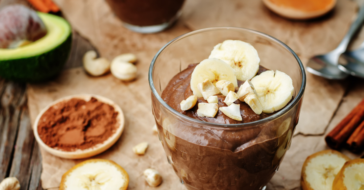 Bitter Çikolatalı Avokado Puding Tarifi