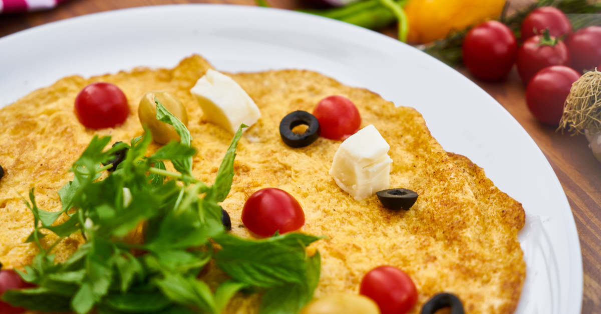 Kurutulmuş Domatesli Sebzeli Omlet Tarifi